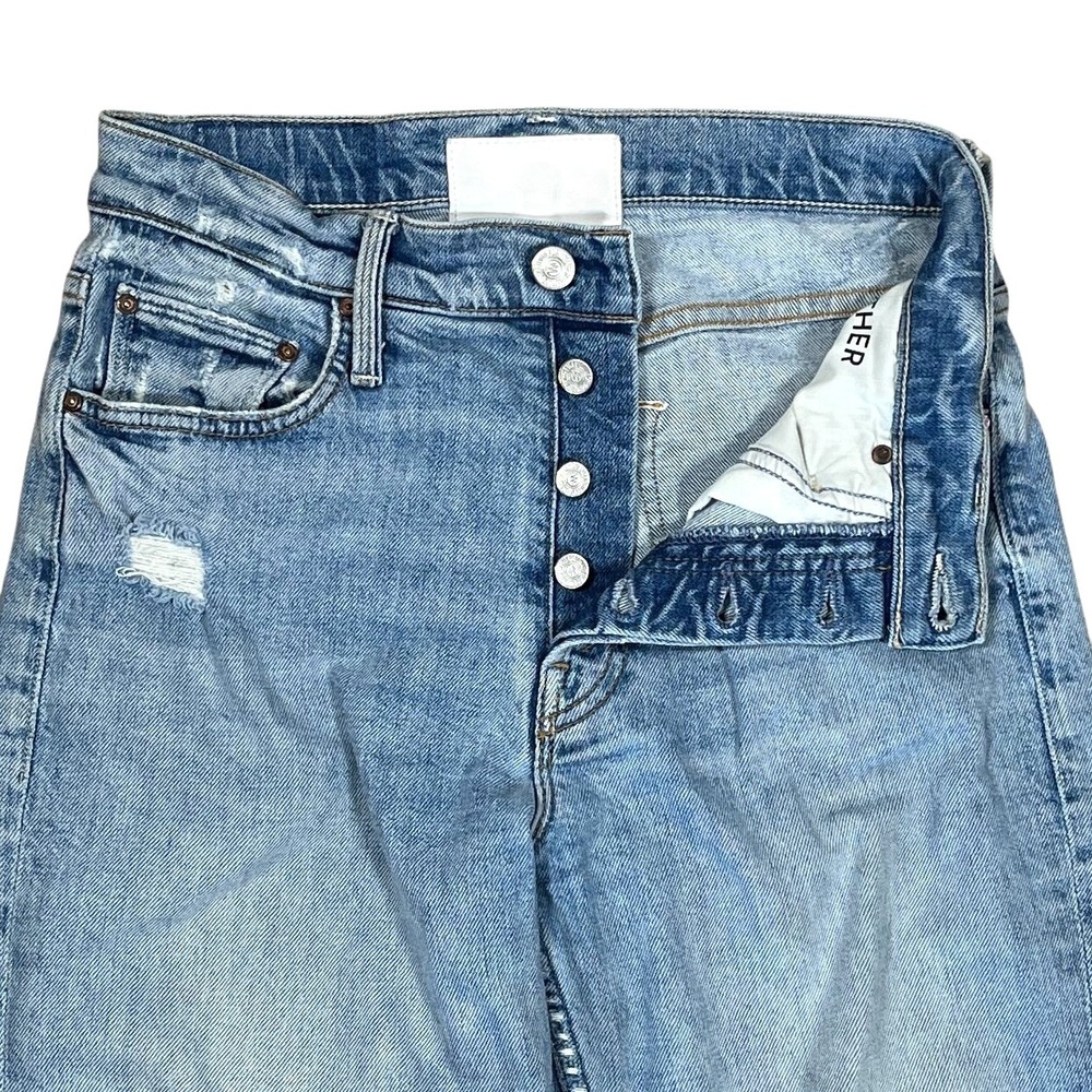 Mother Superior Tomcat in True Confessions Sz 25, Fits 26x24 Straight Crop Jeans - Picture 4 of 13